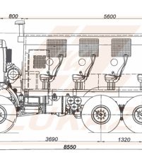 АВТОЗАК МВД 5774A3 на шасси КАМАЗ-43118 6х6